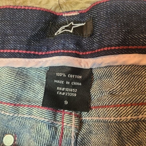 NWT *ALPINESTARS* Roulette Skinny Jean In Indigo - Picture 5 of 12